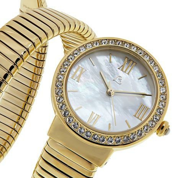 Colleen lopez Gemstone Dial Coil Watch Collection Perfect Gift!! main image 11